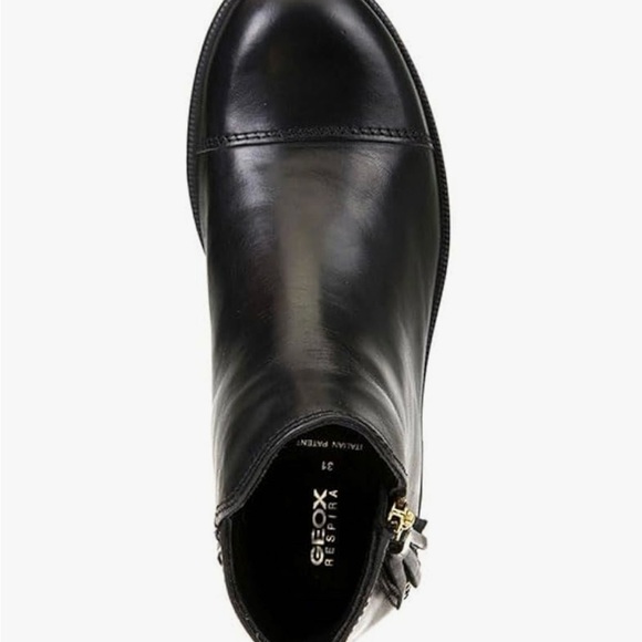 Geox Girls Chelsea LEATHER Ankle Boots size 34 M EU (3 M US) - Picture 5 of 7